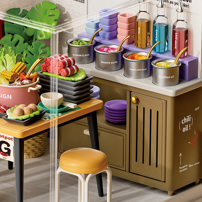 Hotpot Shop Miniature Dollhouse Kit F07AM7-22-8035