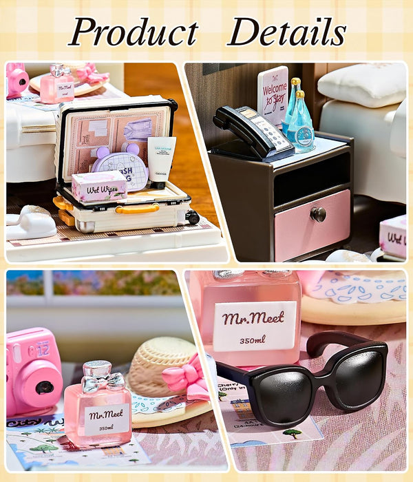 Book a Homestay Miniature Dollhouse Kit F07AM7-24-8038