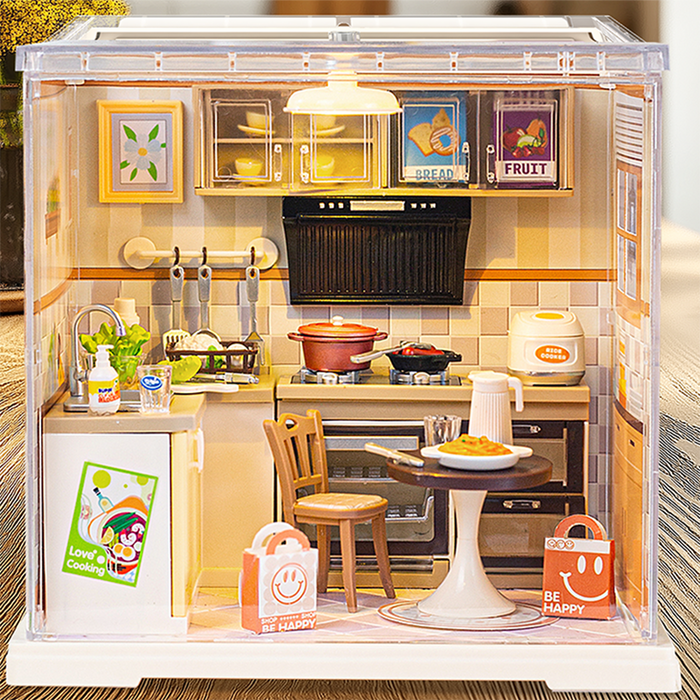 Cooking Corner Miniature Dollhouse Kit F07AM7-27-901