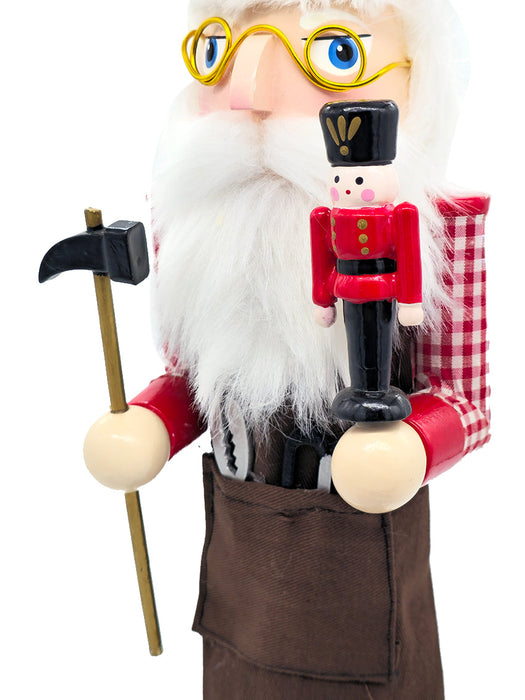 Toymaker Santa Wooden Nutcracker F07AM9-10-N01854