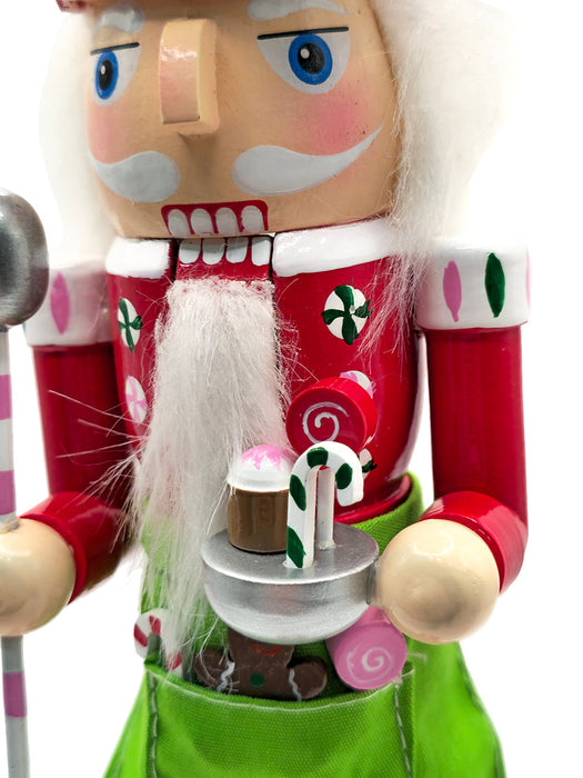 Mixing Bowl Chef Wooden Nutcracker F07AM9-12-N01109B