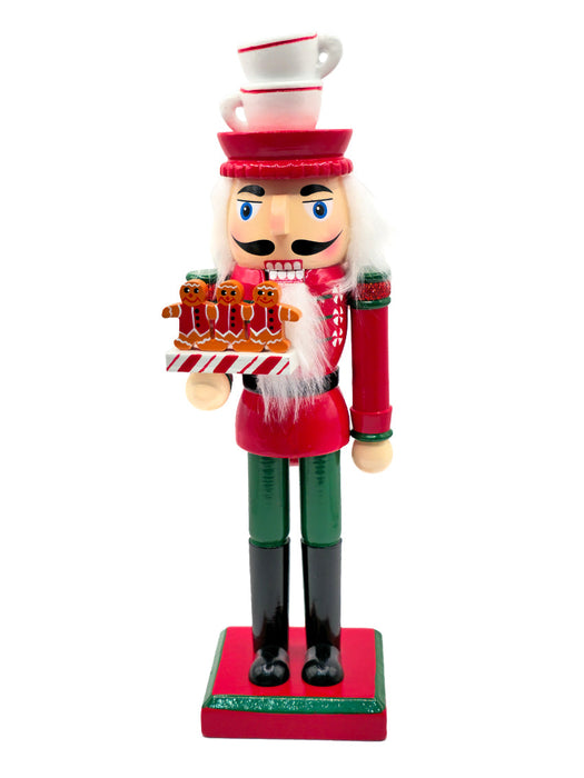Cookie Tray Wooden Nutcracker F07AM9-13-XC4617C