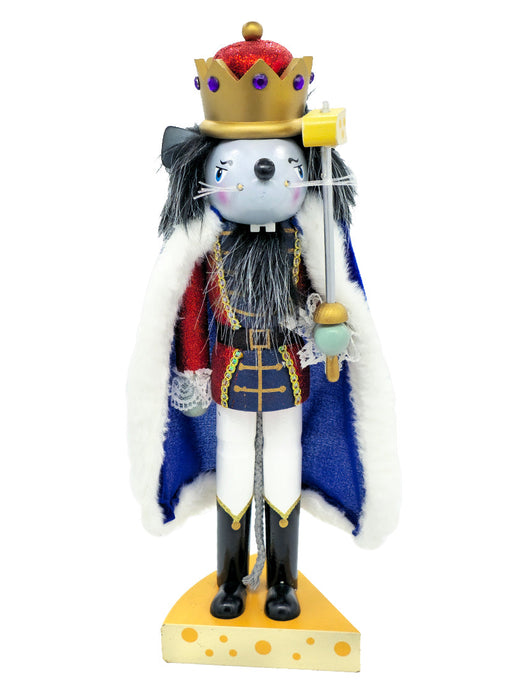 Mouse King Wooden Nutcracker F07AM9-14-N01015A