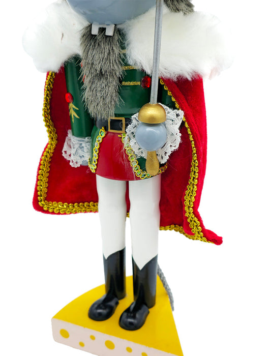 Royal Mouse Wooden Nutcracker F07AM9-14-N01015B
