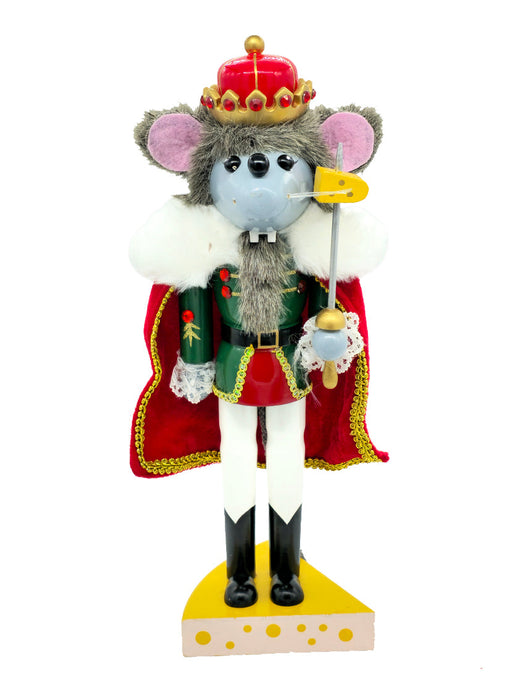 Royal Mouse Wooden Nutcracker F07AM9-14-N01015B