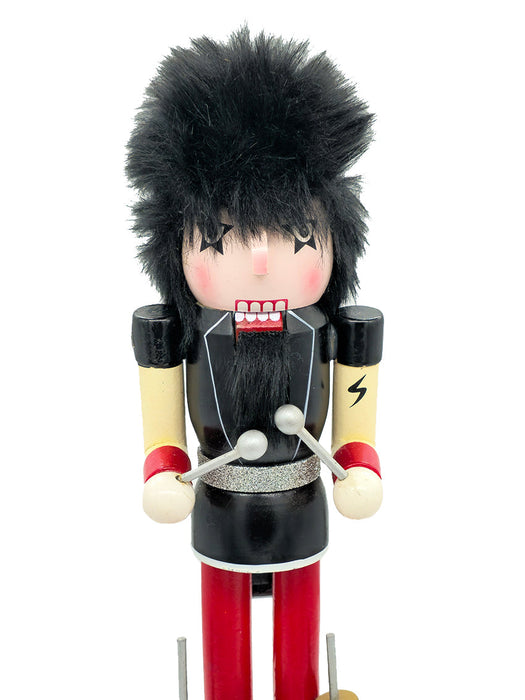 Rock Drummer Wooden Nutcracker F07AM9-16-XC4620A
