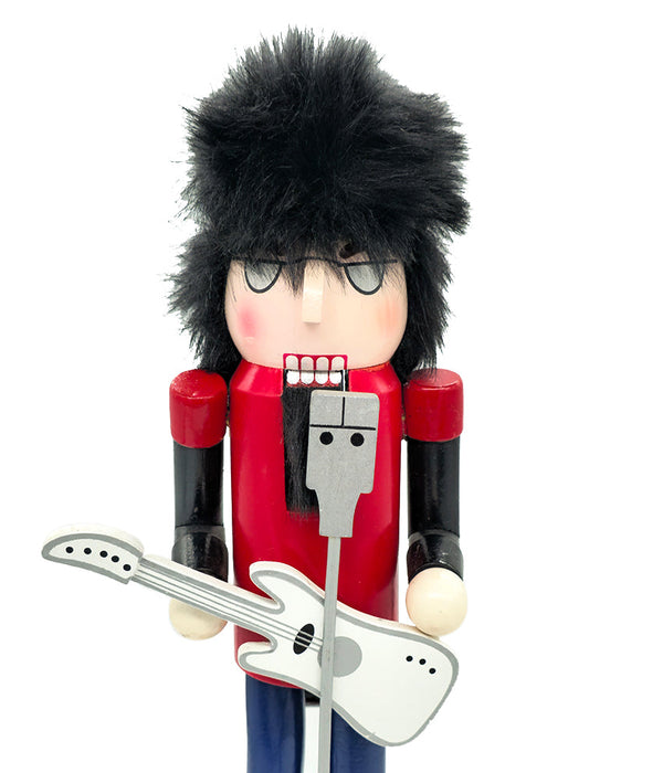 Rock Bassist Wooden Nutcracker F07AM9-16-XC4620C