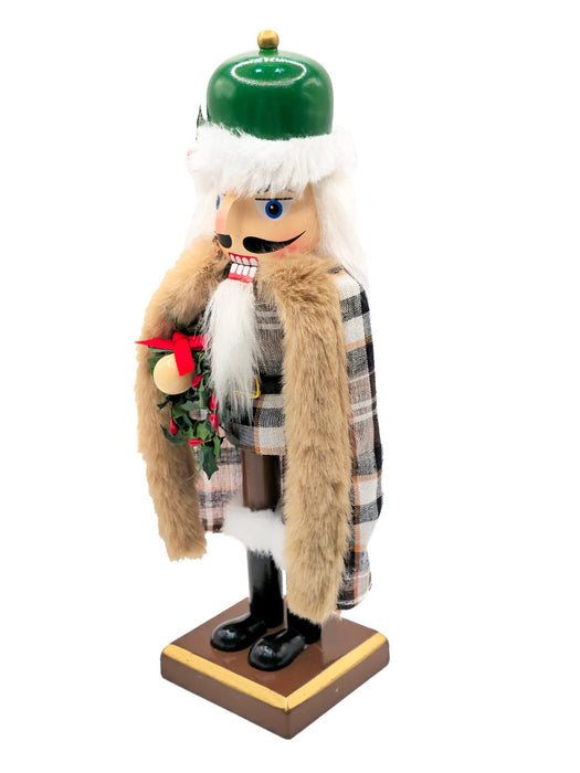 Christmas Wreath Wooden Nutcracker F07AM9-22-N01890A