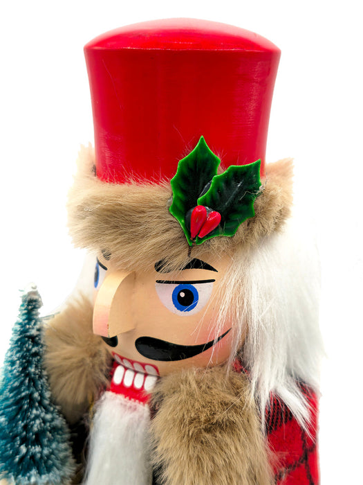 Christmas Tree Wooden Nutcracker F07AM9-22-N01890B
