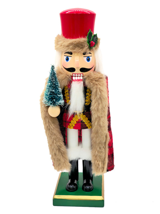 Christmas Tree Wooden Nutcracker F07AM9-22-N01890B