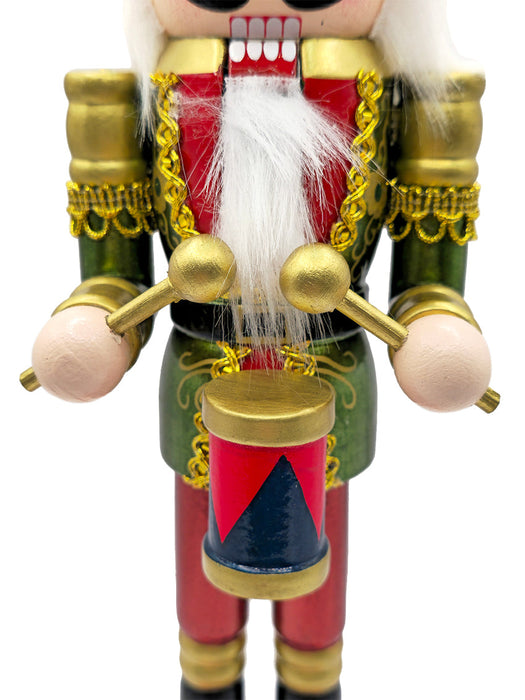 Drummer Wooden Nutcracker F07AM9-24-N01866C