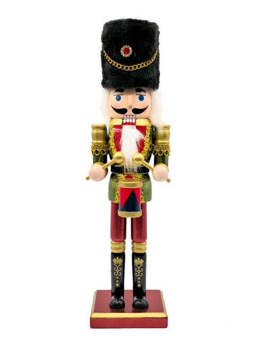 Drummer Wooden Nutcracker F07AM9-24-N01866C