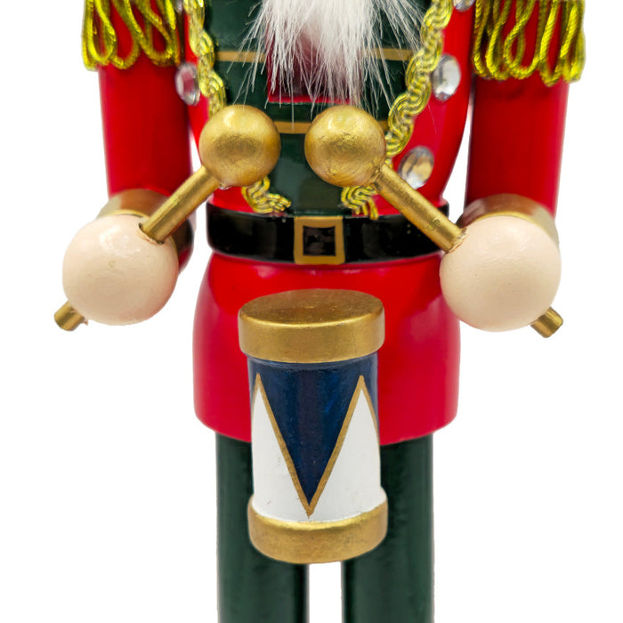 Drummer Wooden Nutcracker F07AM9-26-N01867A