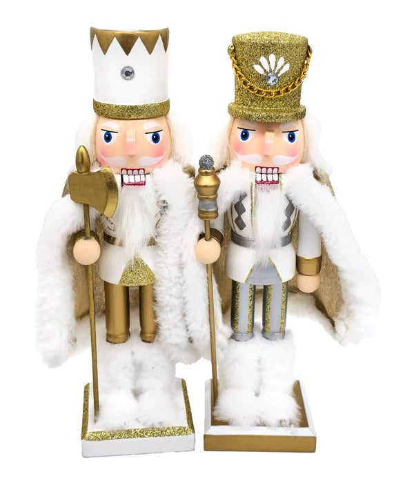 Gold Scepter Wooden Nutcracker F07AM9-28-N01868C