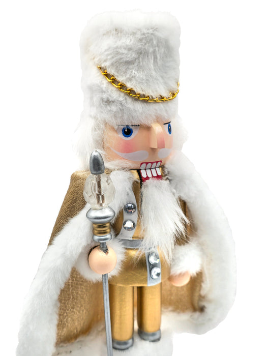 Silver Spear Wooden Nutcracker F07AM9-29-N01868B