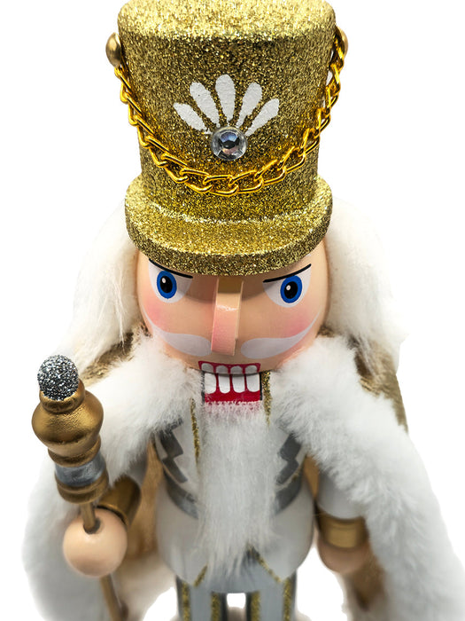 Gold Scepter Wooden Nutcracker F07AM9-29-N01868C