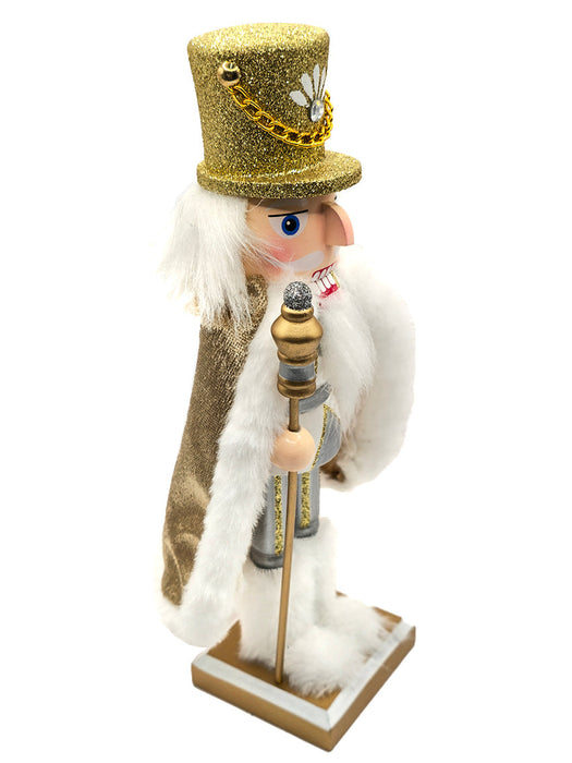 Gold Scepter Wooden Nutcracker F07AM9-29-N01868C