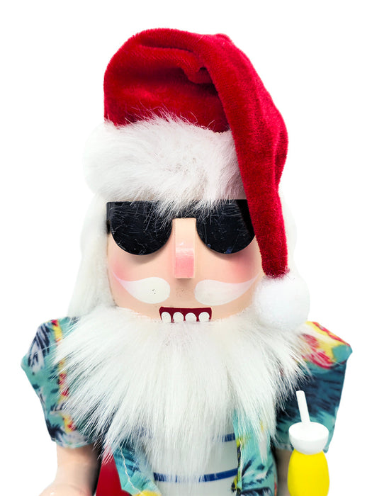 Hawaii Santa Wooden Nutcracker F07AM9-3-N02022B