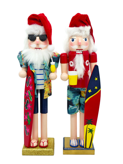 Hawaii Santa Wooden Nutcracker F07AM9-3-N02022B