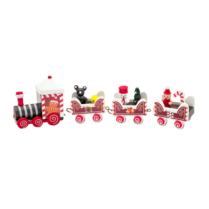 Gingerbread Christmas Train Ornament F07AM9-31C