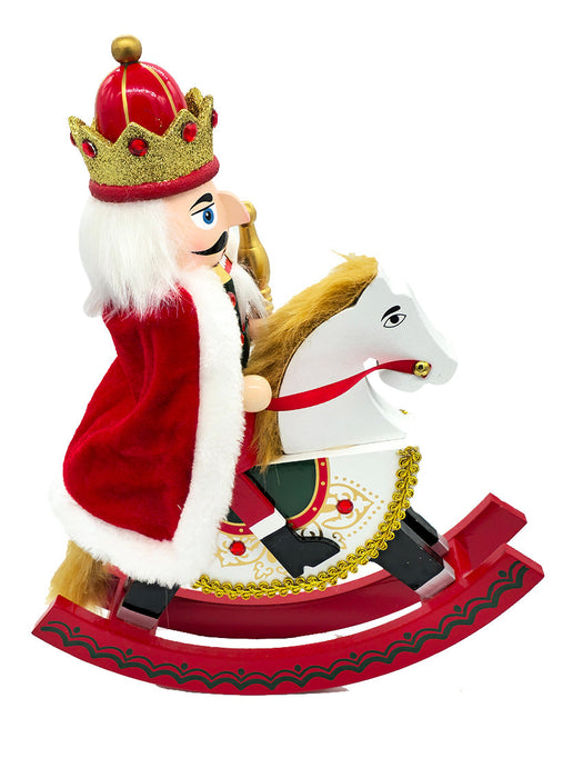 Royal Rocking Horse Wooden Nutcracker F07AM9-33-N01096A