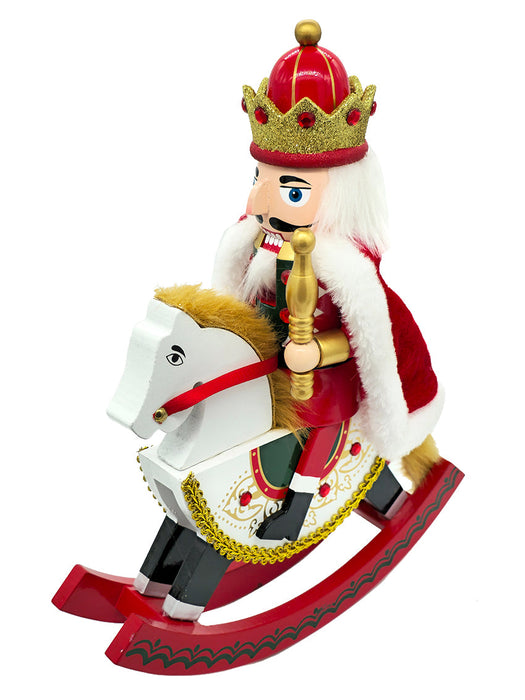 Royal Rocking Horse Wooden Nutcracker F07AM9-33-N01096A