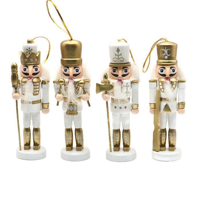 Royal Wooden Nutcracker Ornament Set F07AM9-35-N01820A