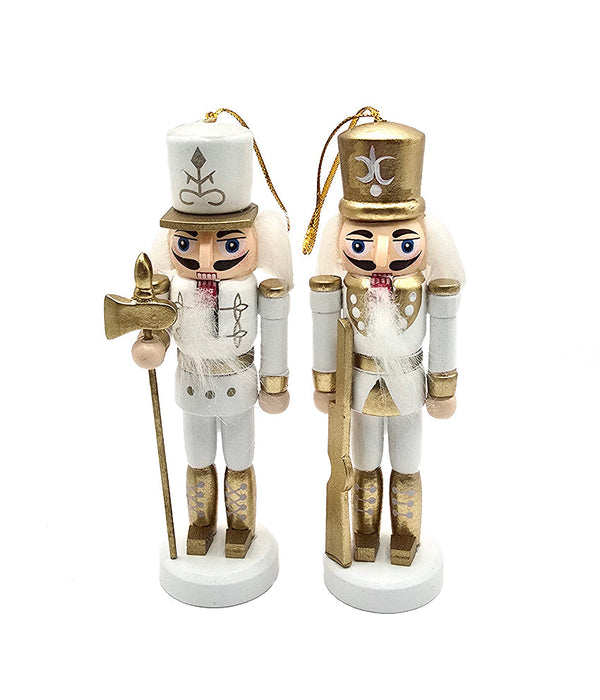 Royal Wooden Nutcracker Ornament Set F07AM9-35-N01820A
