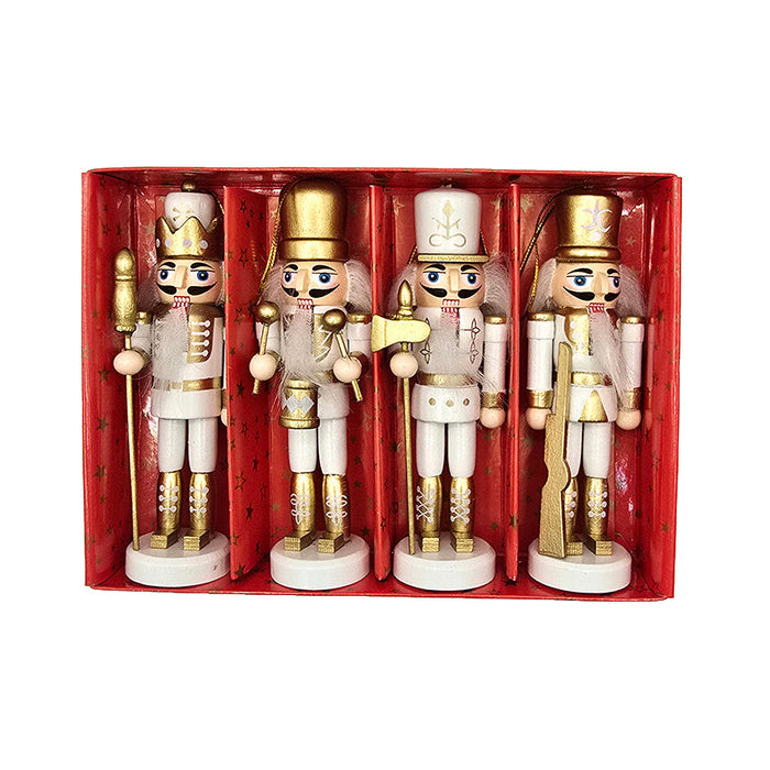 Royal Wooden Nutcracker Ornament Set F07AM9-35-N01820A
