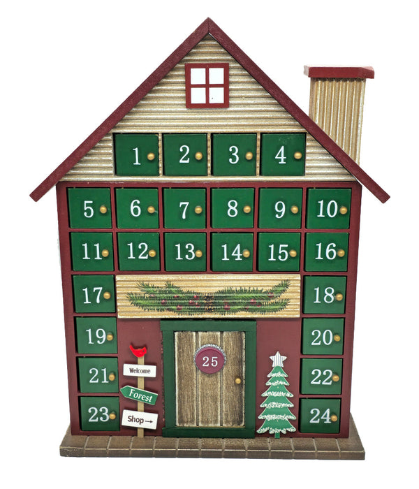 Cottage Advent Calendar F07AM9-38-Y02025R