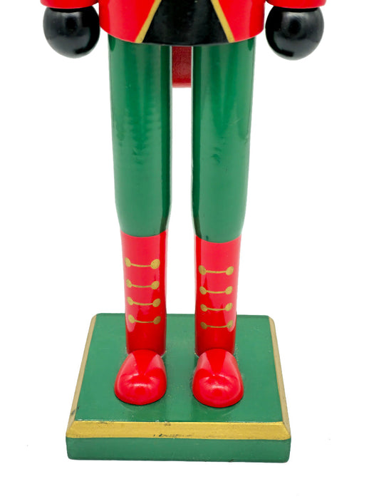 Soldier Bulldog Wooden Nutcracker F07AM9-4-N01026B