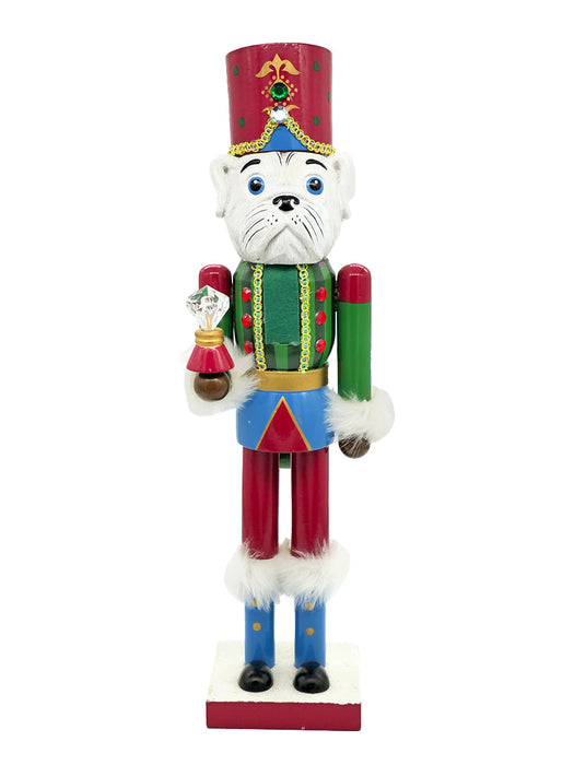 Royal Guard Bulldog Wooden Nutcracker F07AM9-4-N01026D