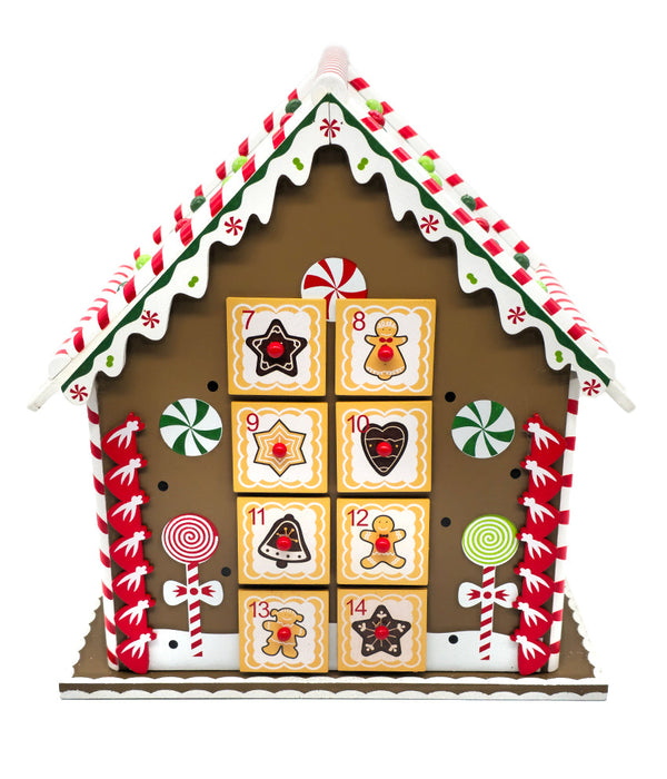 Gingerbread House Advent Calendar F07AM9-43-Y02310