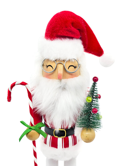 Christmas Tree Santa Wooden Nutcracker F07AM9-5-N01869B