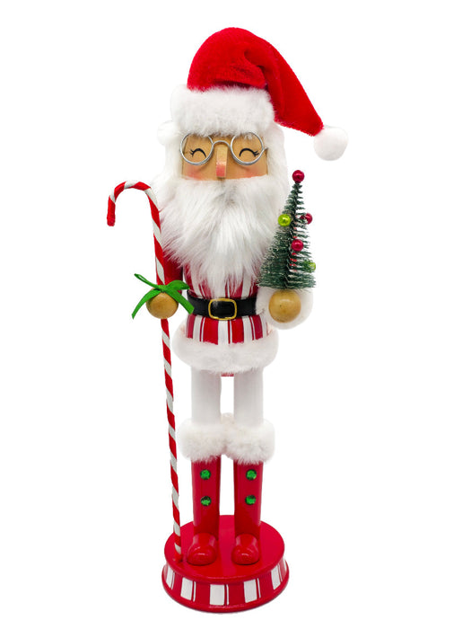 Christmas Tree Santa Wooden Nutcracker F07AM9-5-N01869B