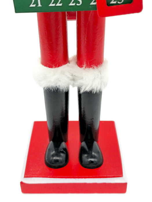 Countdown Santa Wooden Nutcracker F07AM9-7-N01830A