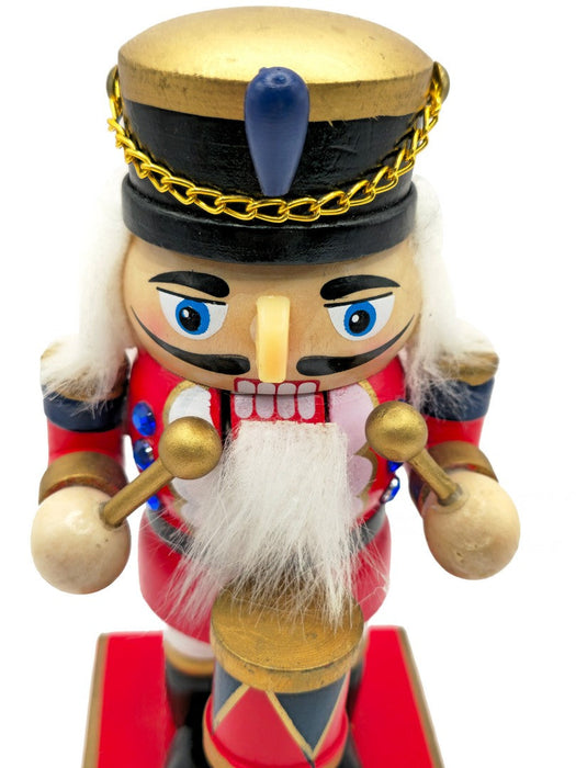 Drummer Wooden Nutcracker F07AM9-72-N01642C