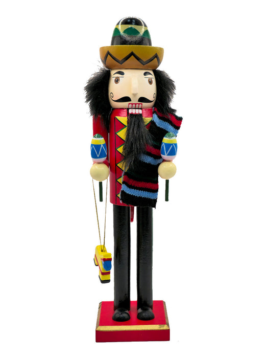 Mariachi Wooden Nutcracker F07AM9-73-70711