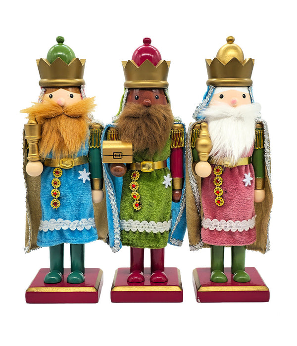 Pink King Wooden Nutcracker F07AM9-74-N01849B