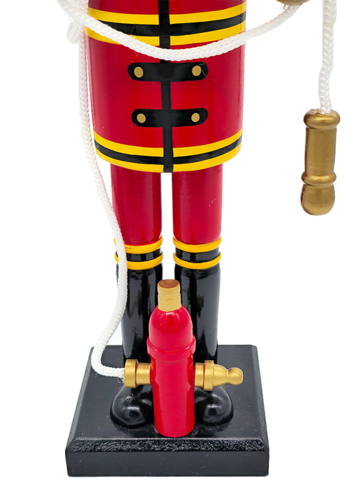 Fire Chief Wooden Nutcracker F07AM9-8-N01842A