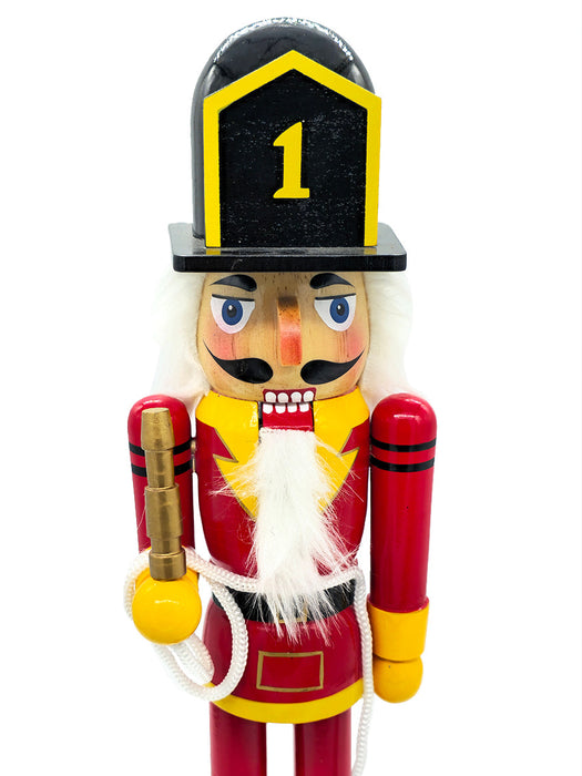 Fireman Wooden Nutcracker F07AM9-8-N01842C