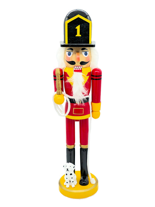 Fireman Wooden Nutcracker F07AM9-8-N01842C
