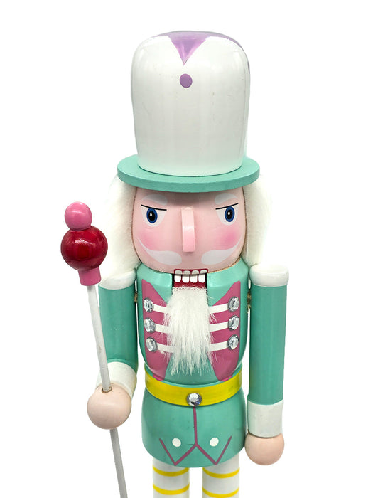 Mint Wooden Nutcracker F07M14-29-N01703 green stand