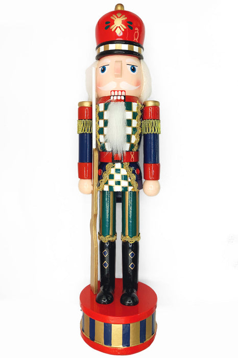 Christmas Nutcracker the Musketeer. Wizardi Classic Festive Decoration F07M14-36-N01845B