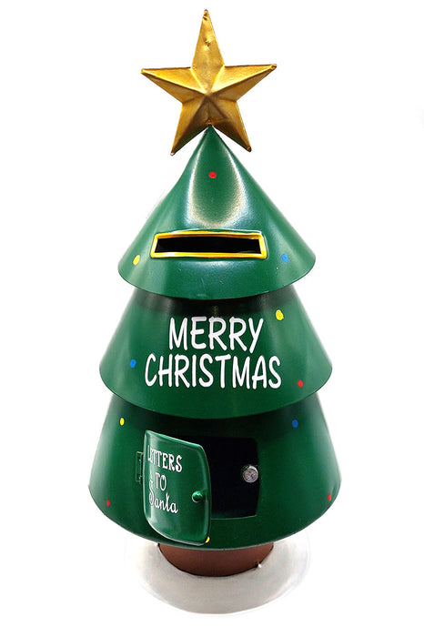Christmas Tree Mailbox - Christmas Decoration by Wizardi F07M4-3-23FM10251