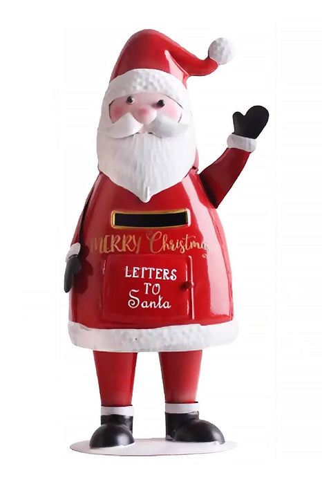 Santa Claus Mailbox - Christmas Decoration by Wizardi F07M4-4-23FM10252