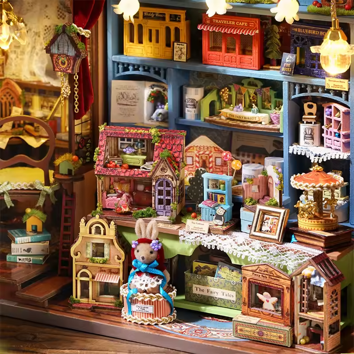 Once Upon a Time Dollhouse Kit - Miniature Wizardi Roombox Kit F07M5-71-F-068-A