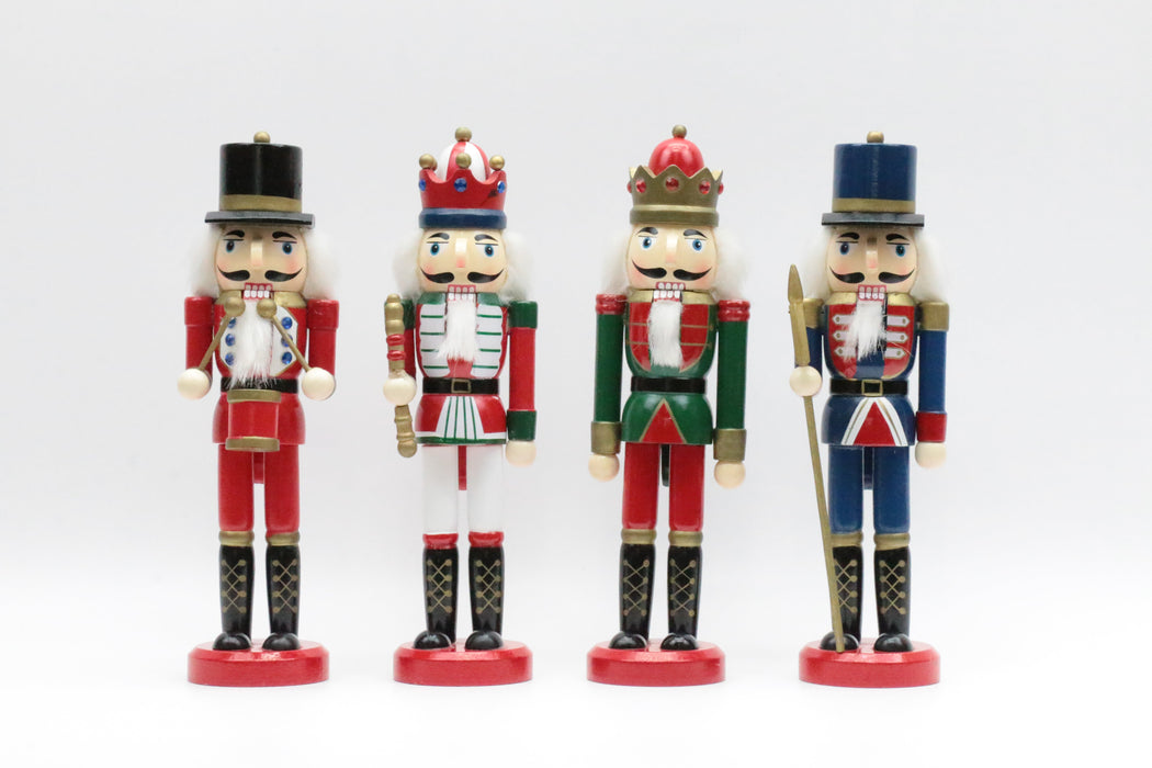 Wooden Festive King Nutcracker Wizardi F07M6-13D