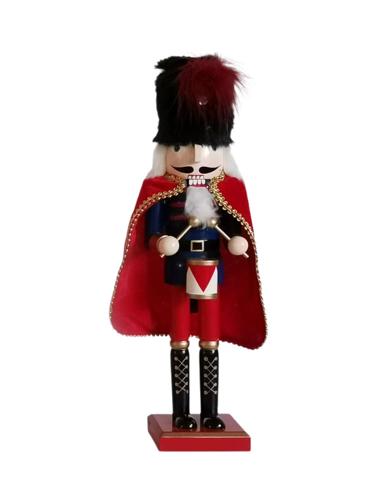 Wooden Royal Drummer Nutcracker Wizardi F07M6-8A