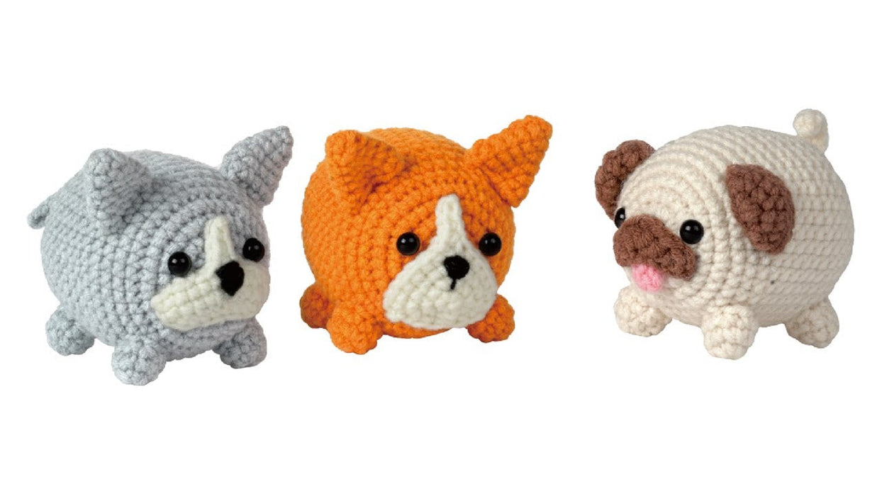 Cubby Puppy Amigurumi Crochet Kit F07N8-M183